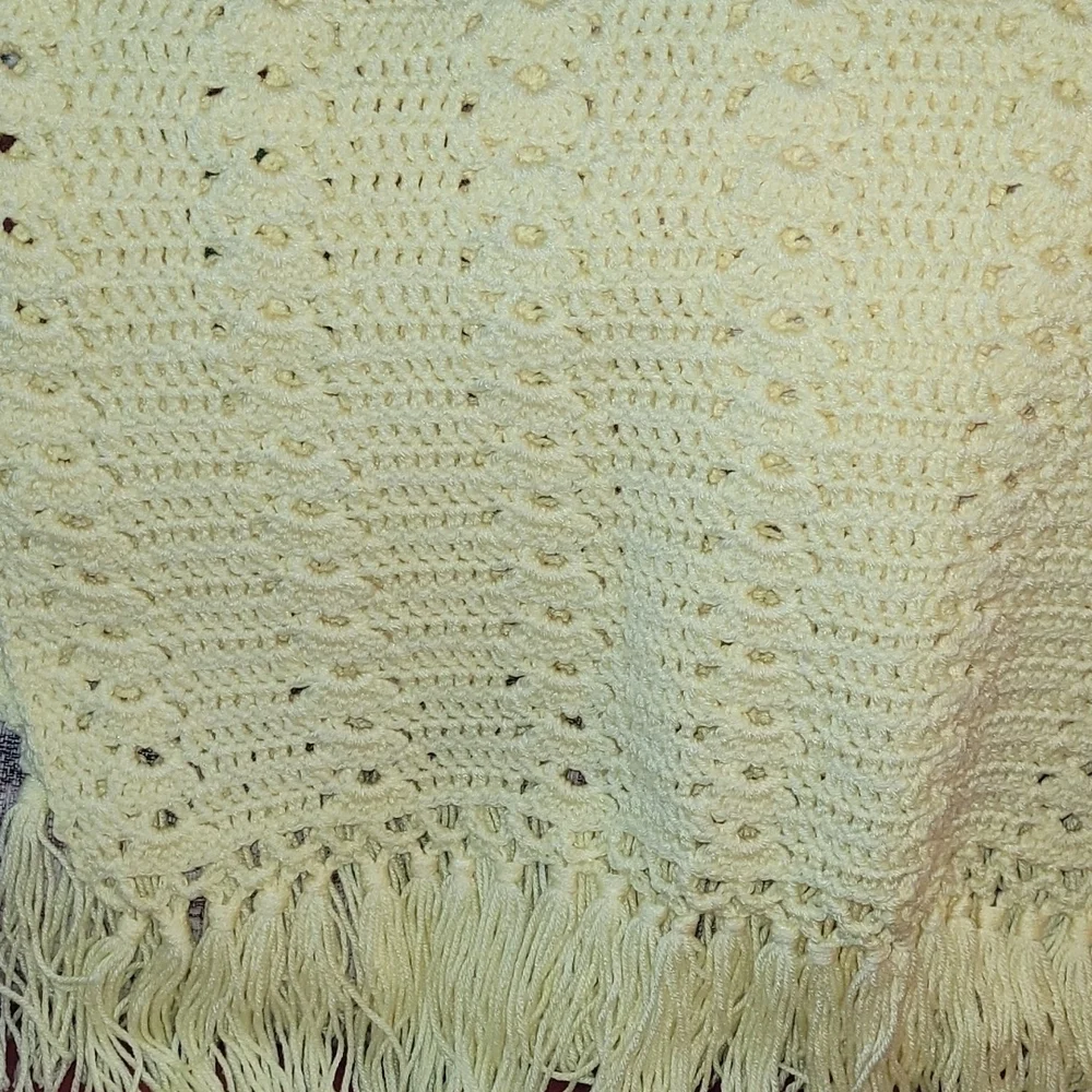 Hand Crafted Crocheted Throw